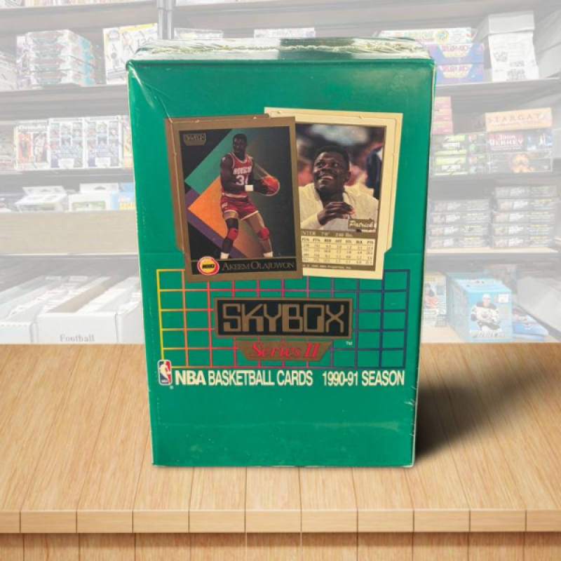 1990-91 Skybox Series 2 Basketball Hobby Sealed Box - 36 Packs / 15 Cards Pack Image 1