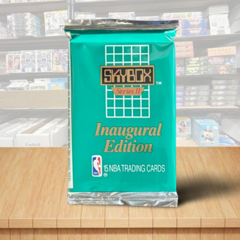 1990-91 Skybox Series 2 Basketball Hobby Sealed PACK - 15 Cards Pack Image 1