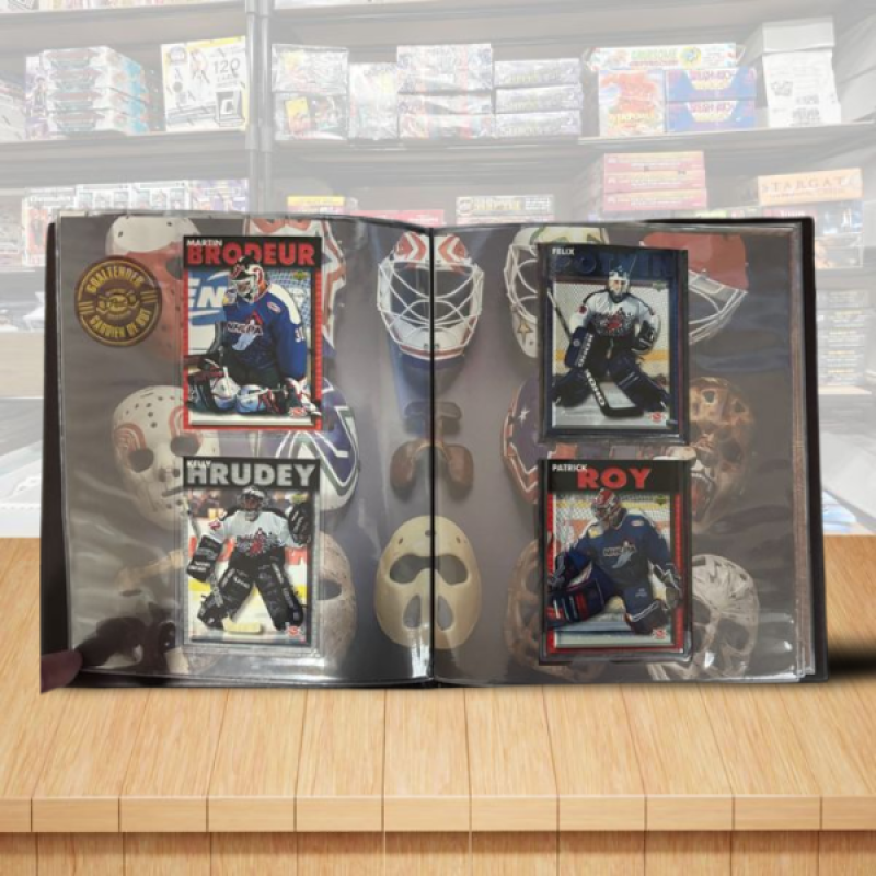 1995-96 Post Great Expectations Hockey Complete Set with Binder - Gretzky, Roy Image 3