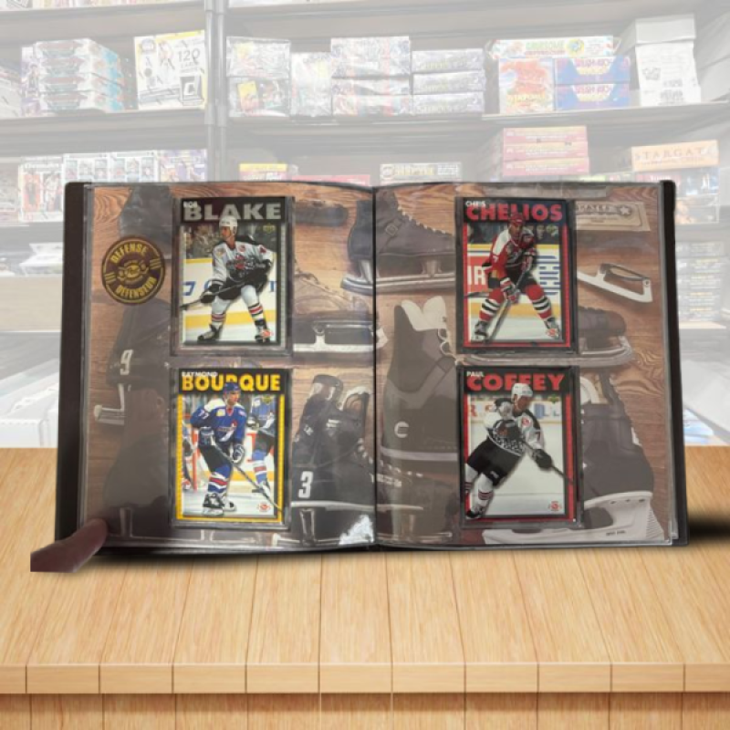 1995-96 Post Great Expectations Hockey Complete Set with Binder - Gretzky, Roy Image 4