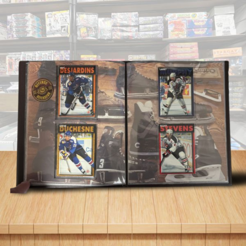 1995-96 Post Great Expectations Hockey Complete Set with Binder - Gretzky, Roy Image 5