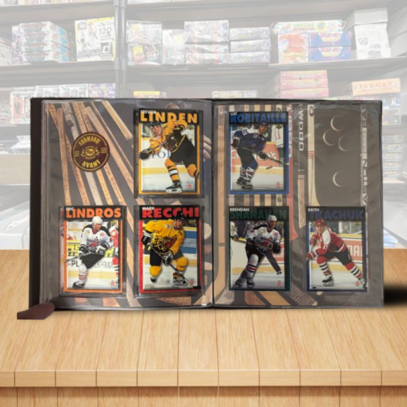 1995-96 Post Great Expectations Hockey Complete Set with Binder - Gretzky, Roy Image 7