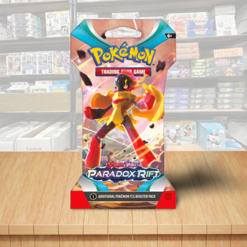 Pokemon Scarlet & Violet Paradox Rift Sealed Booster Sleeved Pack - Cover4 Image 1