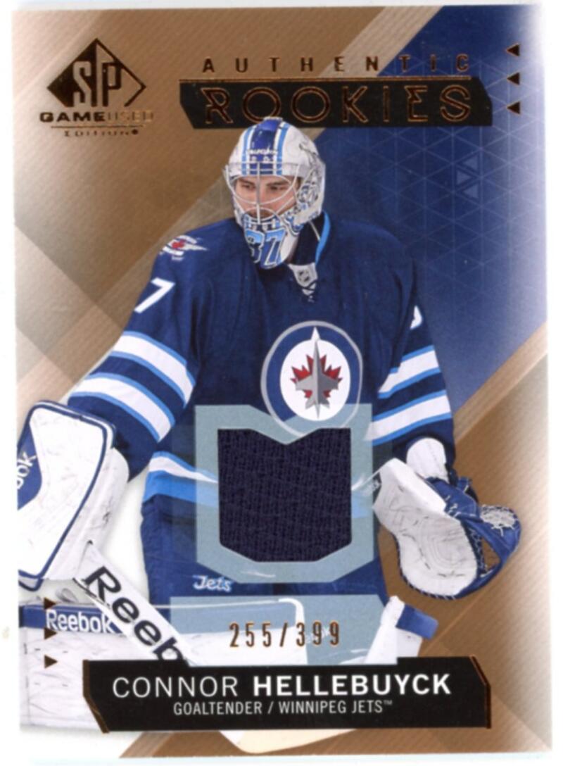 2015-16 SP Game Used Copper Jerseys #163 Connor Hellebuyck /399 RC V98798 Image 1