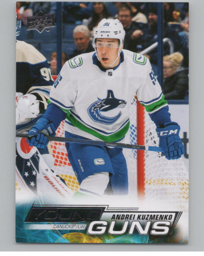2022-23 Upper Deck #465 Andrei Kuzmenko Young Guns Rookie V98805 Image 1