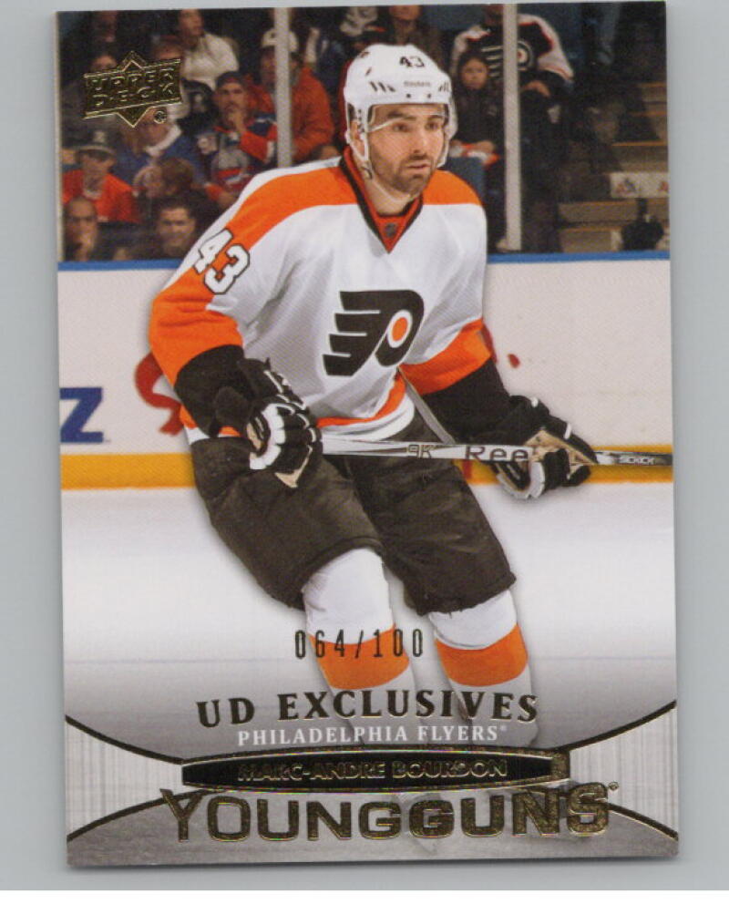 2011-12 Upper Deck Exclusives #489 Marc-Andre Bourdon /100 YG Rookie V98810 Image 1