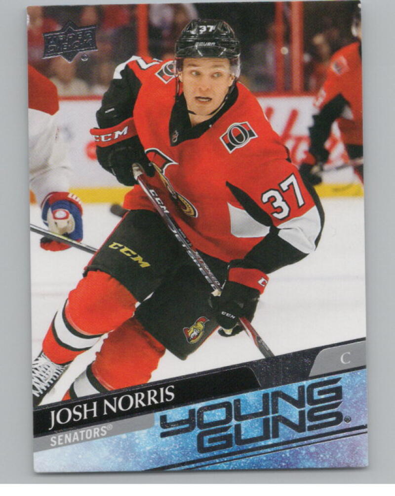 2020-21 Upper Deck #209 Josh Norris Young Guns Rookie V98813 Image 1
