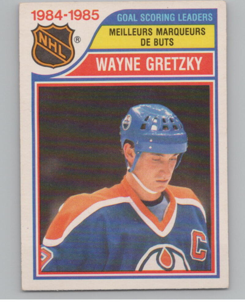 1985-86 O-Pee-Chee #257 Wayne Gretzky LL Oilers V98821 Image 1