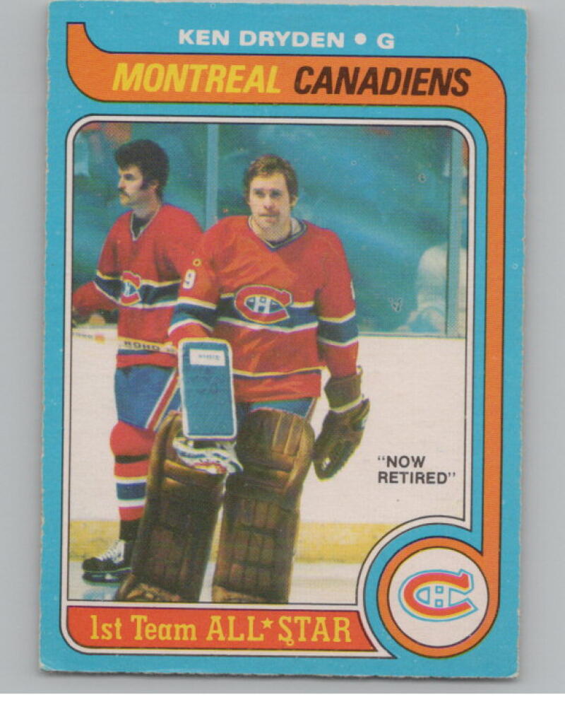 1979-80 O-Pee-Chee #150 Ken Dryden AS1 Maple Leafs V98825 Image 1