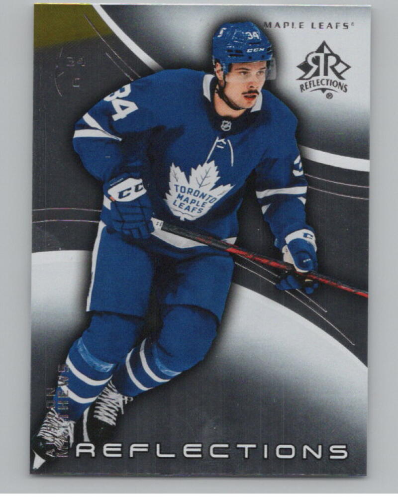 2020-21 Upper Deck Triple Dimensions Reflections #41 Auston Matthews V98836 Image 1