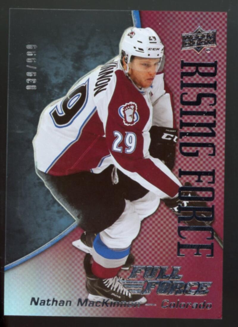 2015-16 Upper Deck Full Force Rising Force 839/999 Nathan MacKinnon V98840 Image 1
