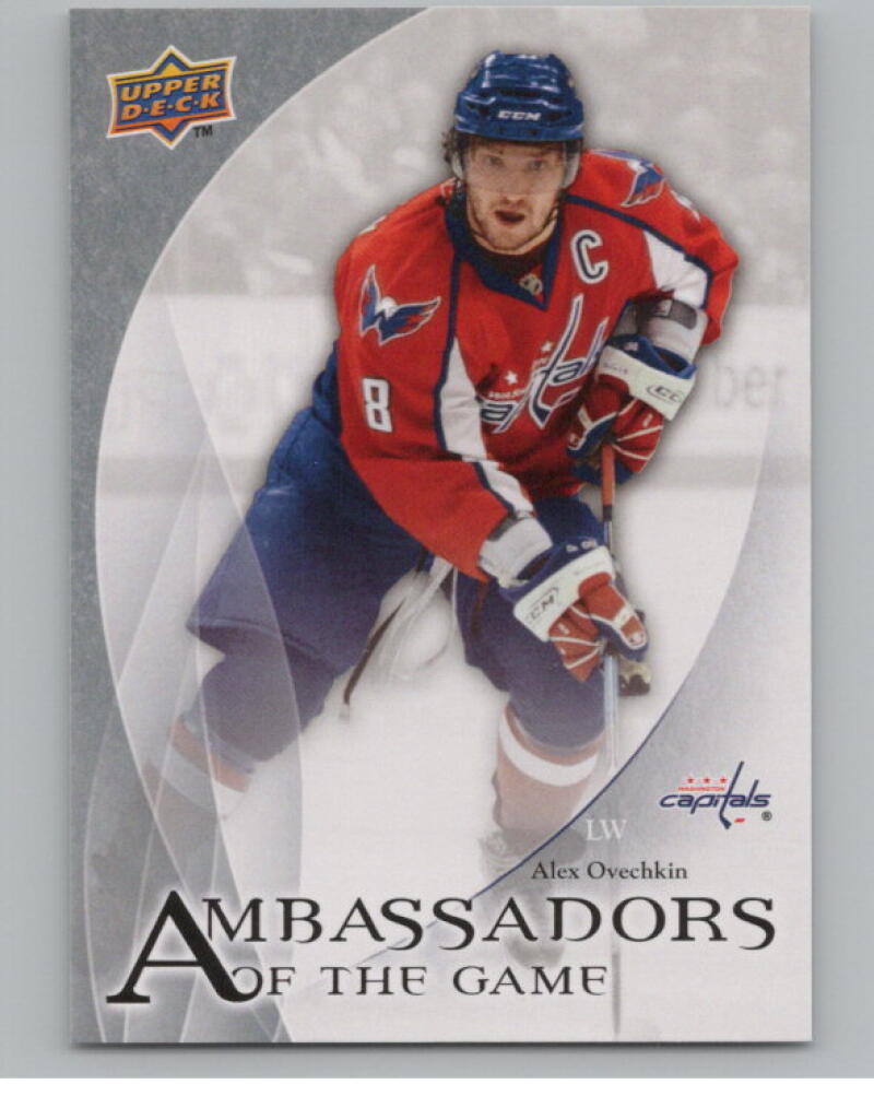 2010-11 Upper Deck Ambassadors of the Game #AG23 Alexander Ovechkin SP V98841 Image 1