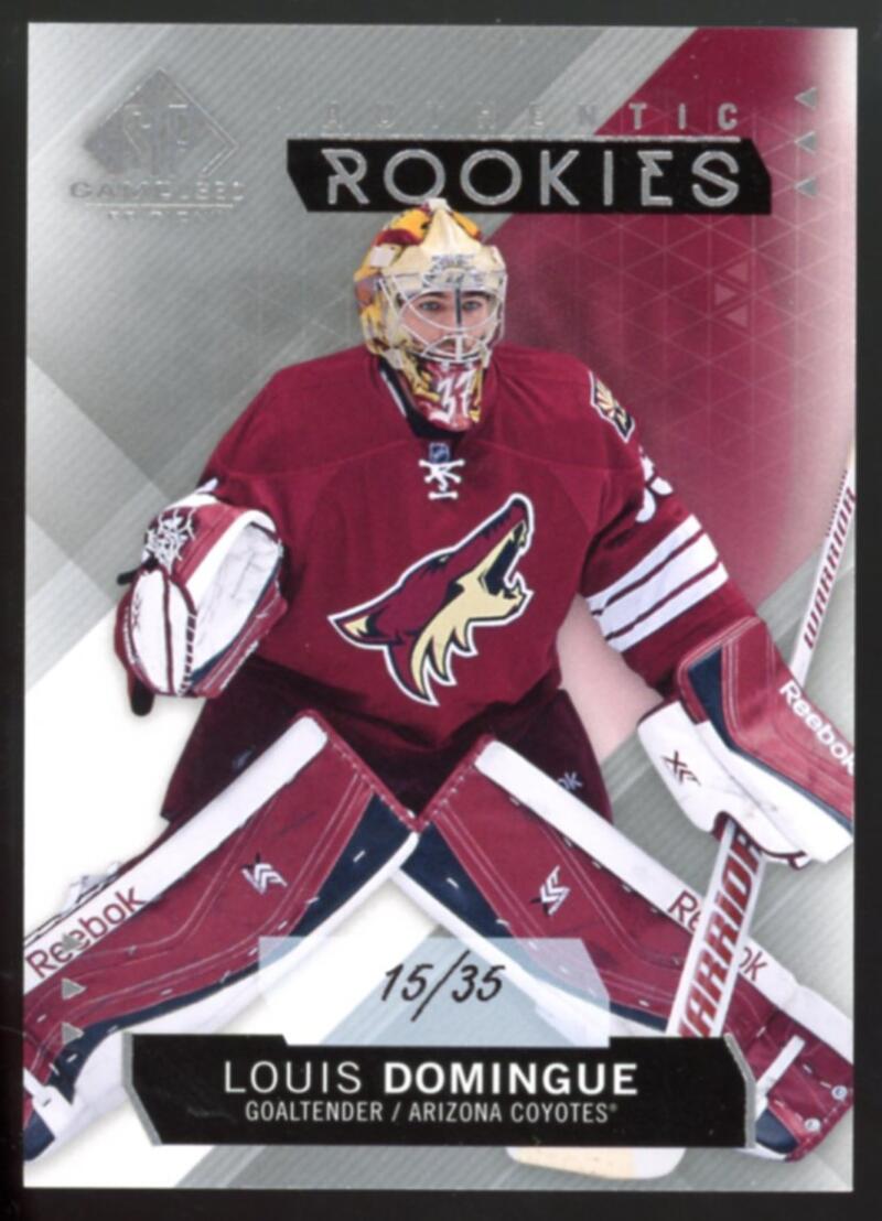 2015-16 SP Game Used #148 Louis Domingue 15/35 RC Rookie V98855 Image 1