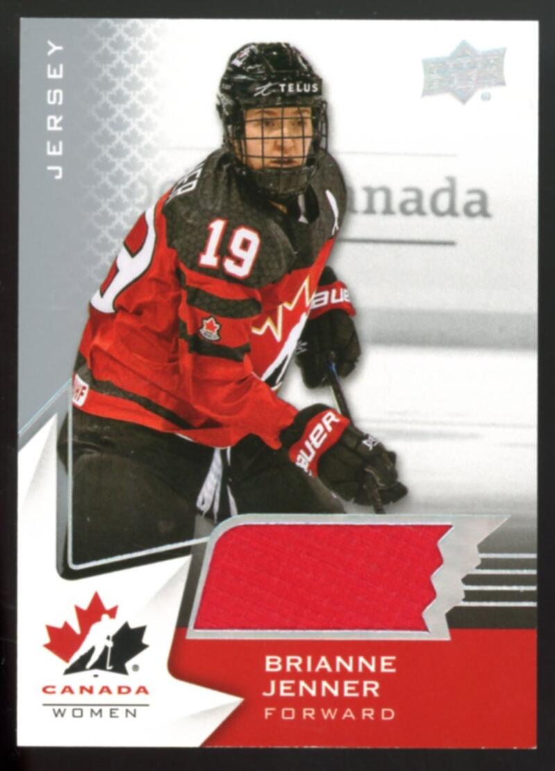 2020-21 Upper Deck Team Canada Juniors Jerseys #49 Brianne Jenner WWC V98858 Image 1