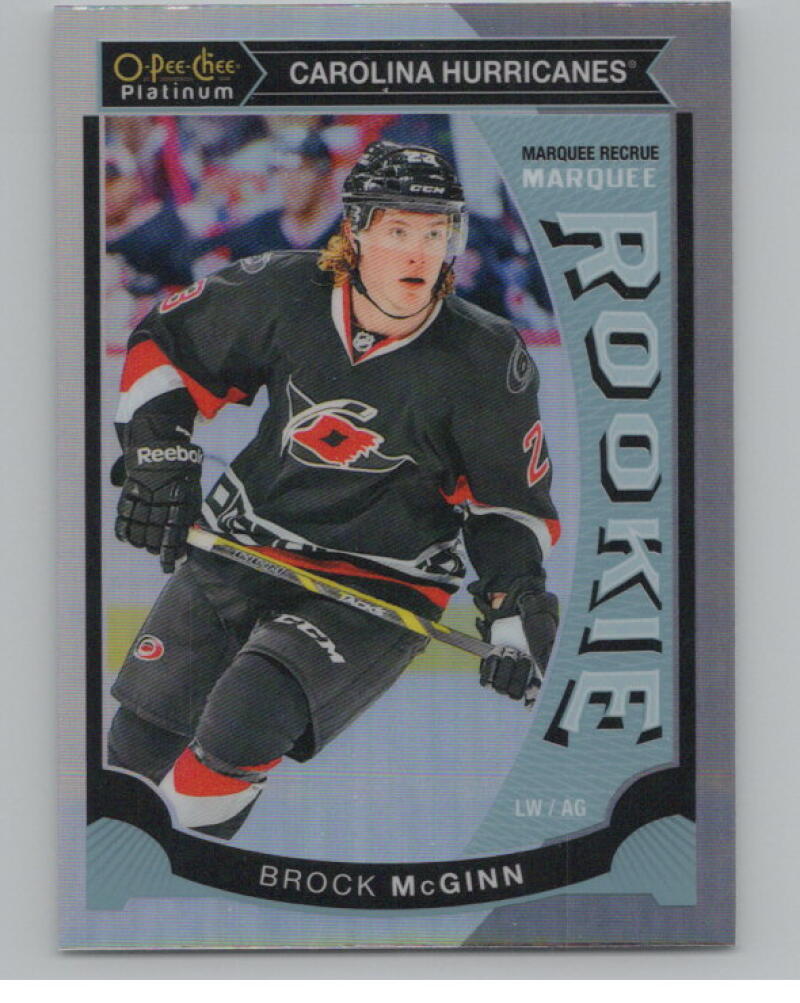 2015-16 O-Pee-Chee Platinum Marquee Rookies #M12 Brock McGinnt RC V98877 Image 1