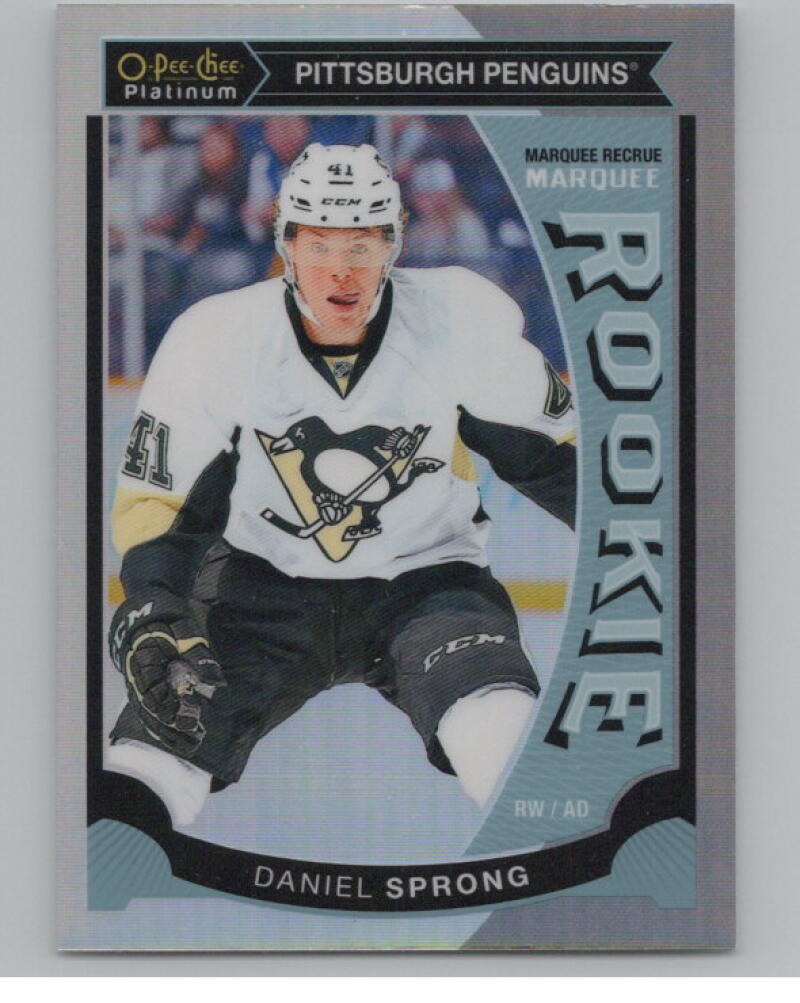 2015-16 O-Pee-Chee Platinum Marquee Rookies #M15 Daniel Sprong RC V98878 Image 1
