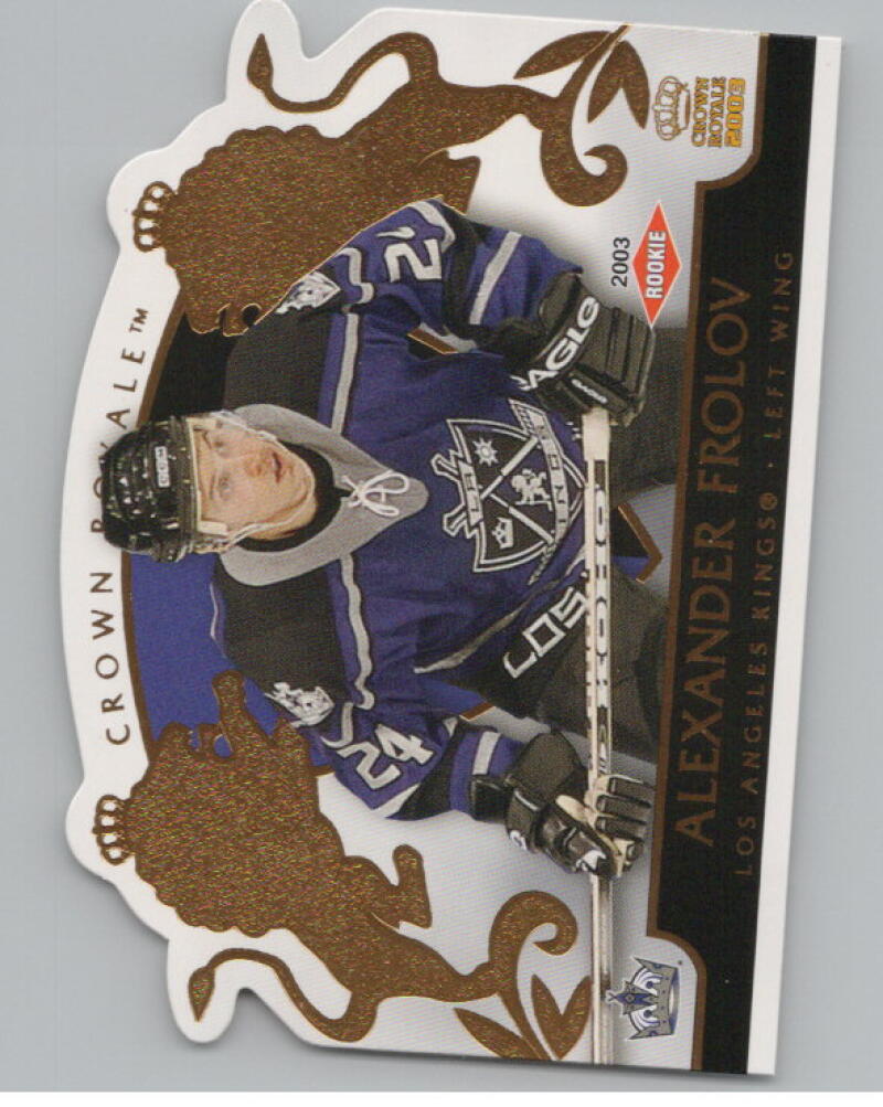 2002-03 Pacific Crown Royale #118 Alexander Frolov 1559/2299 Rookie RC V98884 Image 1