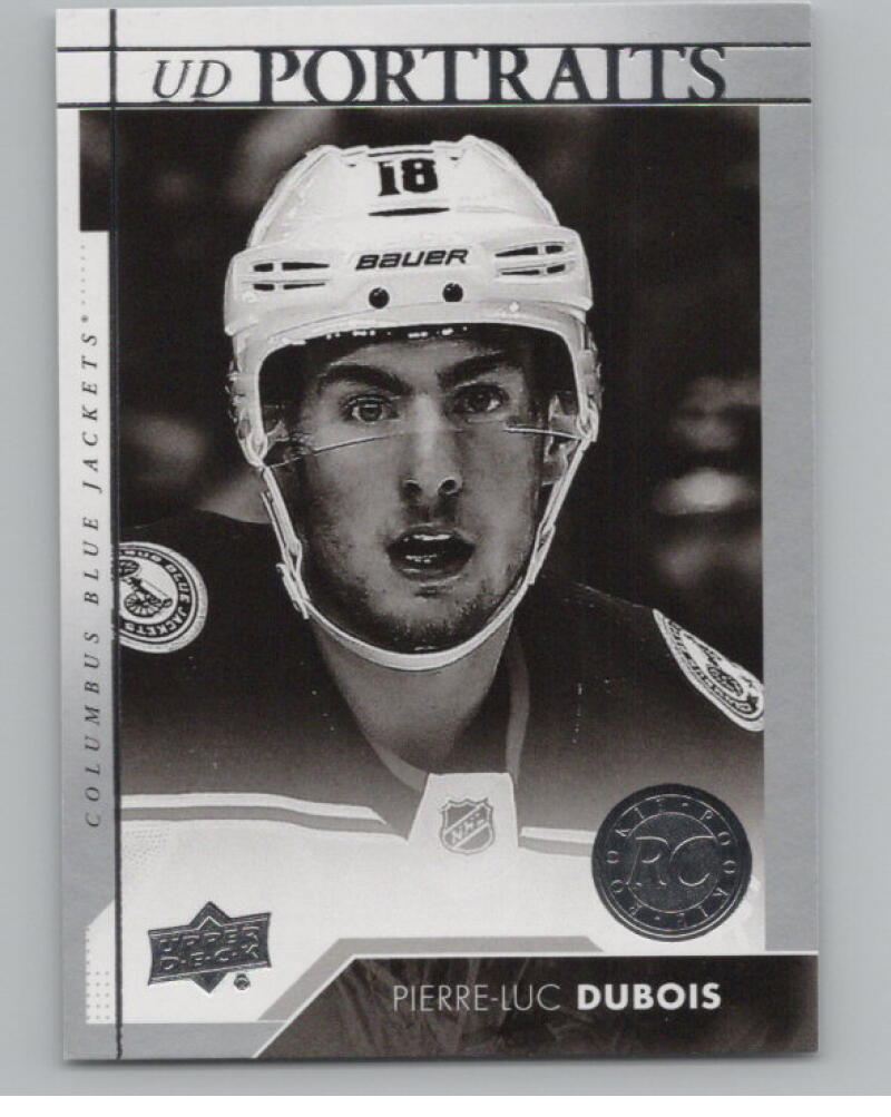 2017-18 Upper Deck UD Portraits #P70 Pierre-Luc Dubois V98887 Image 1