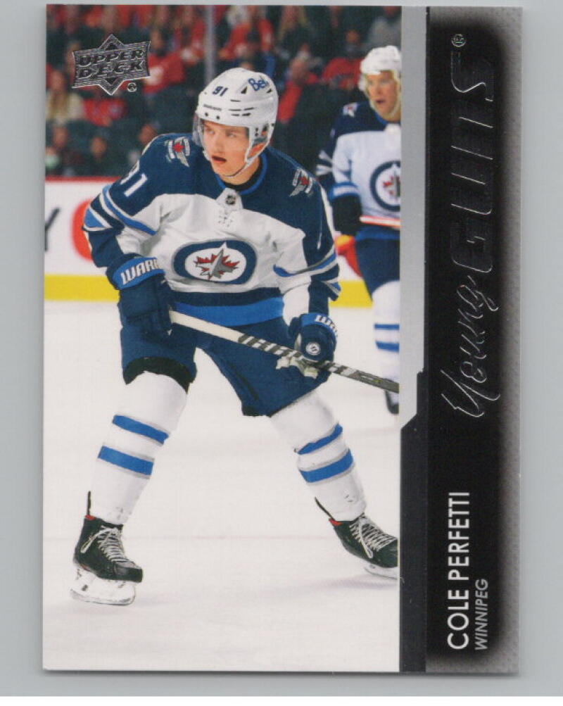 2021-22 Upper Deck #466 Cole Perfetti Young Guns Rookie RC V98893 Image 1