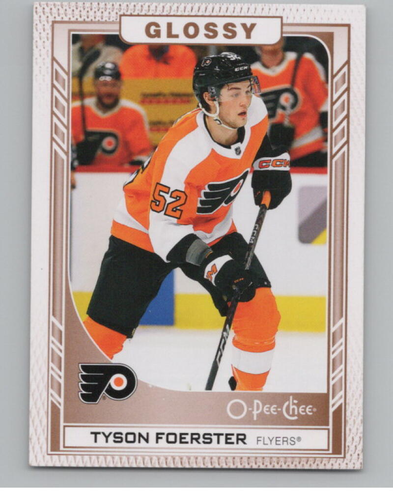 2023-24 Upper Deck OPC Glossy #R25 Tyson Foerster Rookie RC V98901 Image 1