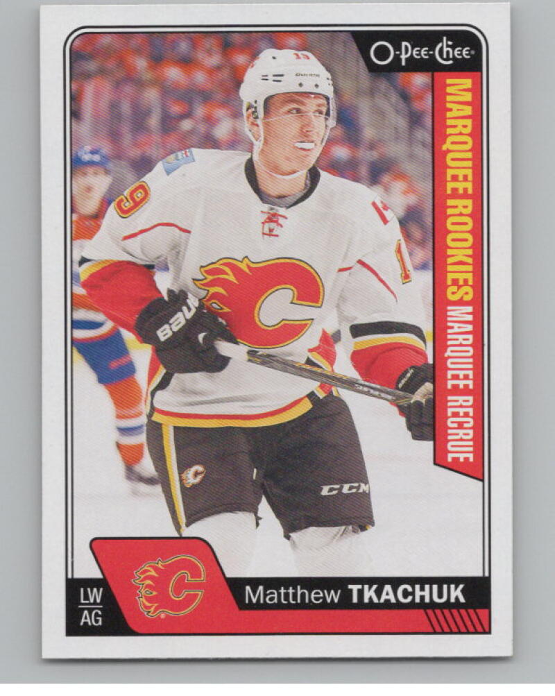 2016-17 Upper Deck O-Pee-Chee #681 Matthew Tkachuk RC Rookie V98912 Image 1