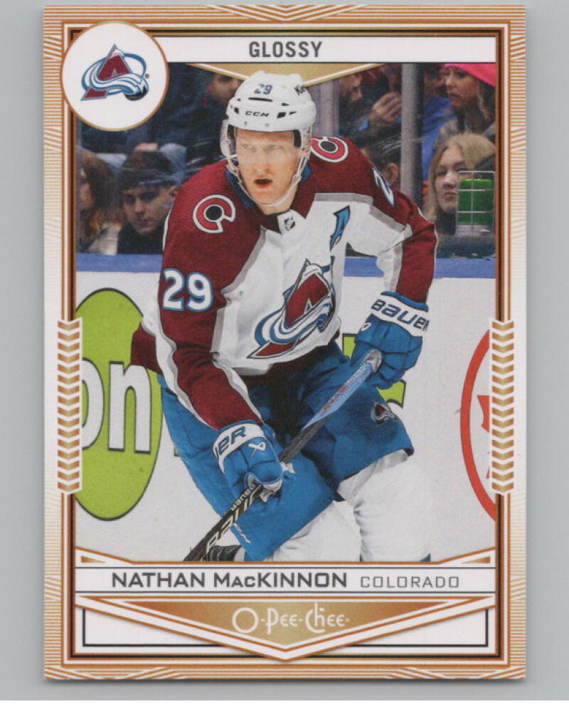 2024-25 Upper Deck O-Pee-Chee Glossy #OG25 Nathan MacKinnon V98914 Image 1
