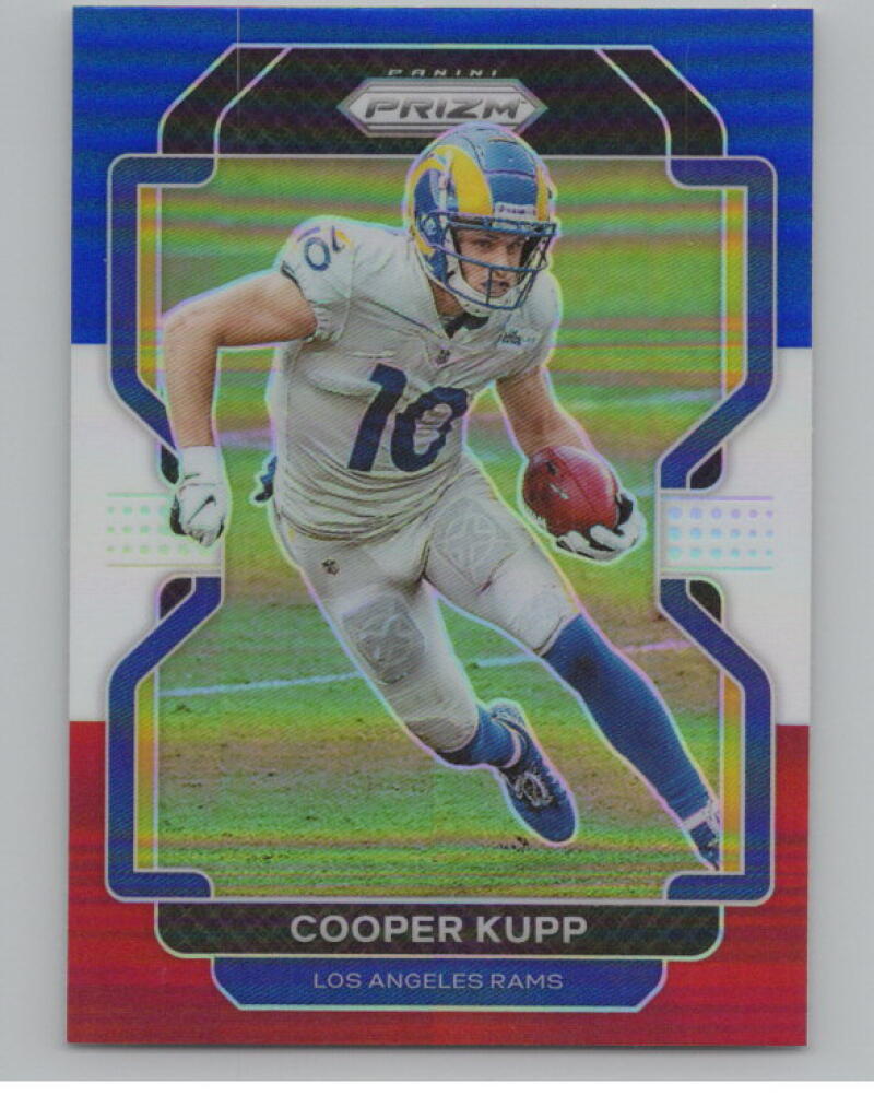 2021 Panini Prizm Prizms Red White and Blue #63 Cooper Kupp Football V98961 Image 1