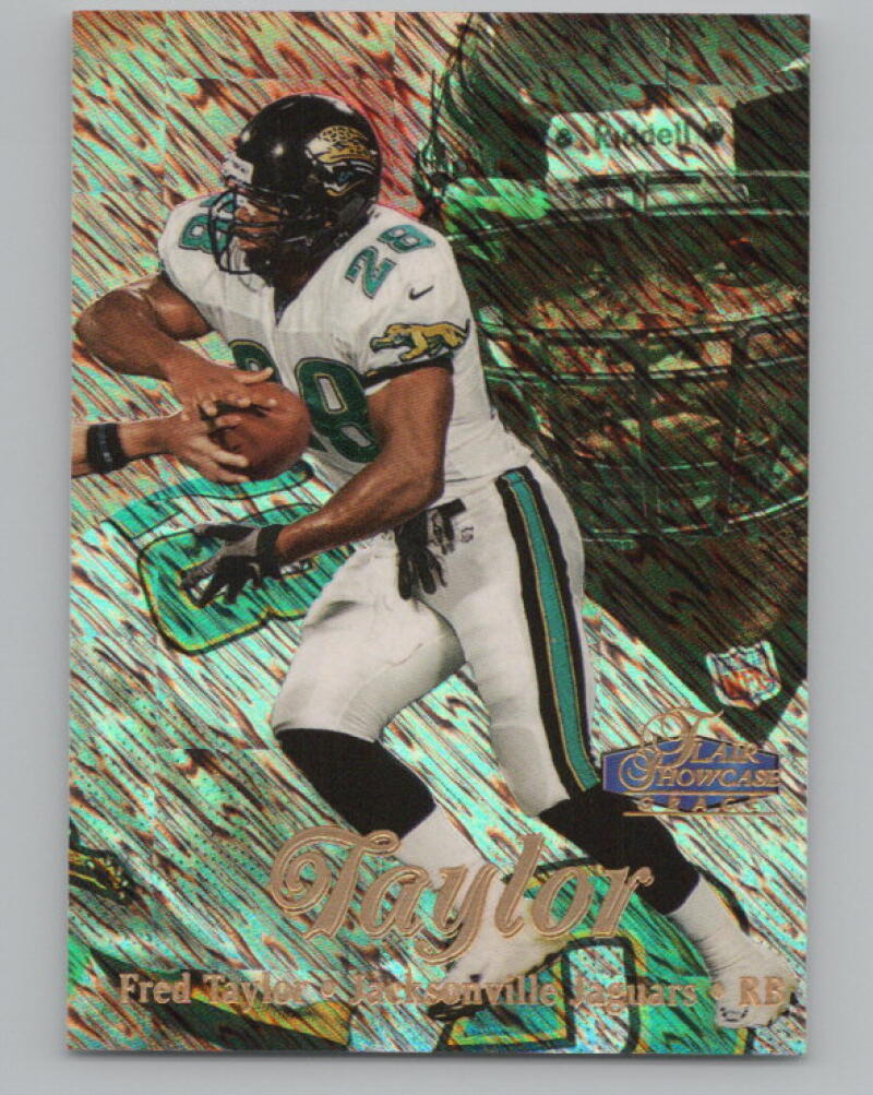 1998 Flair Showcase Row 1 #22 Fred Taylor Football V98964 Image 1