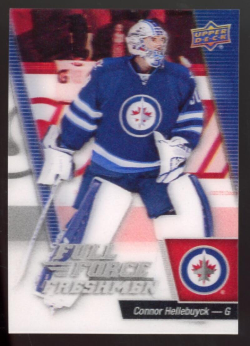2015-16 Upper Deck Full Force #122 Connor Hellebuyck RC Rookie V98973 Image 1