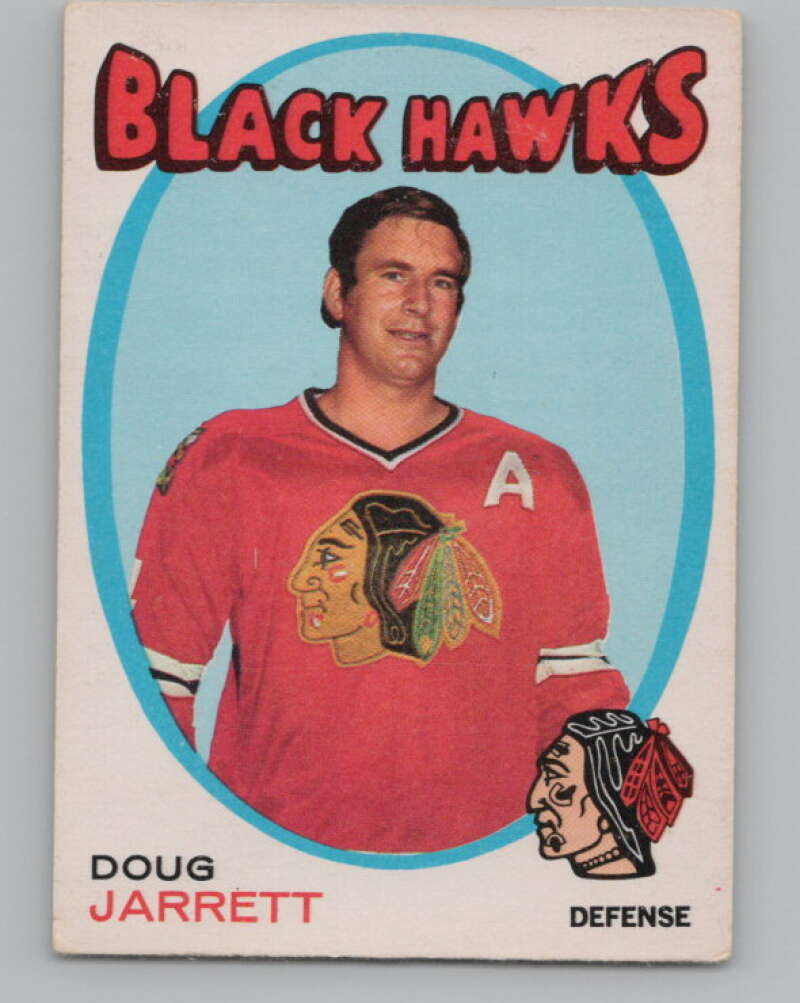 1971-72 O-Pee-Chee #208 Doug Jarrett Chicago Blackhawks V99041 Image 1