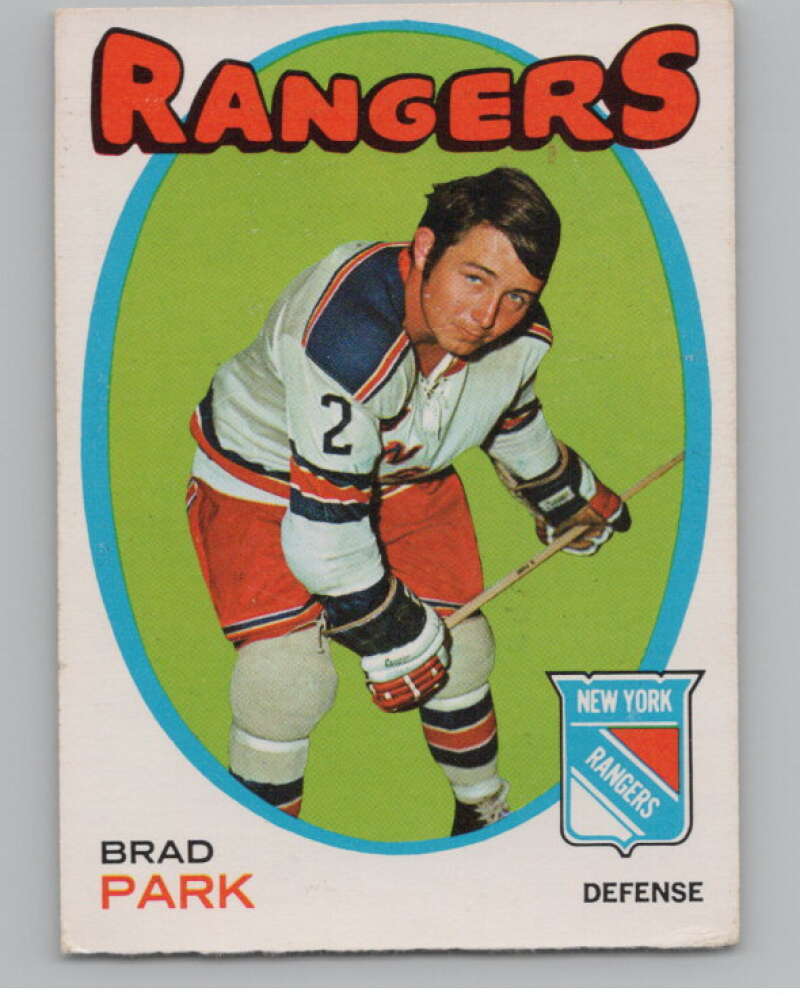 1971-72 O-Pee-Chee #40 Brad Park New York Rangers V99092 Image 1