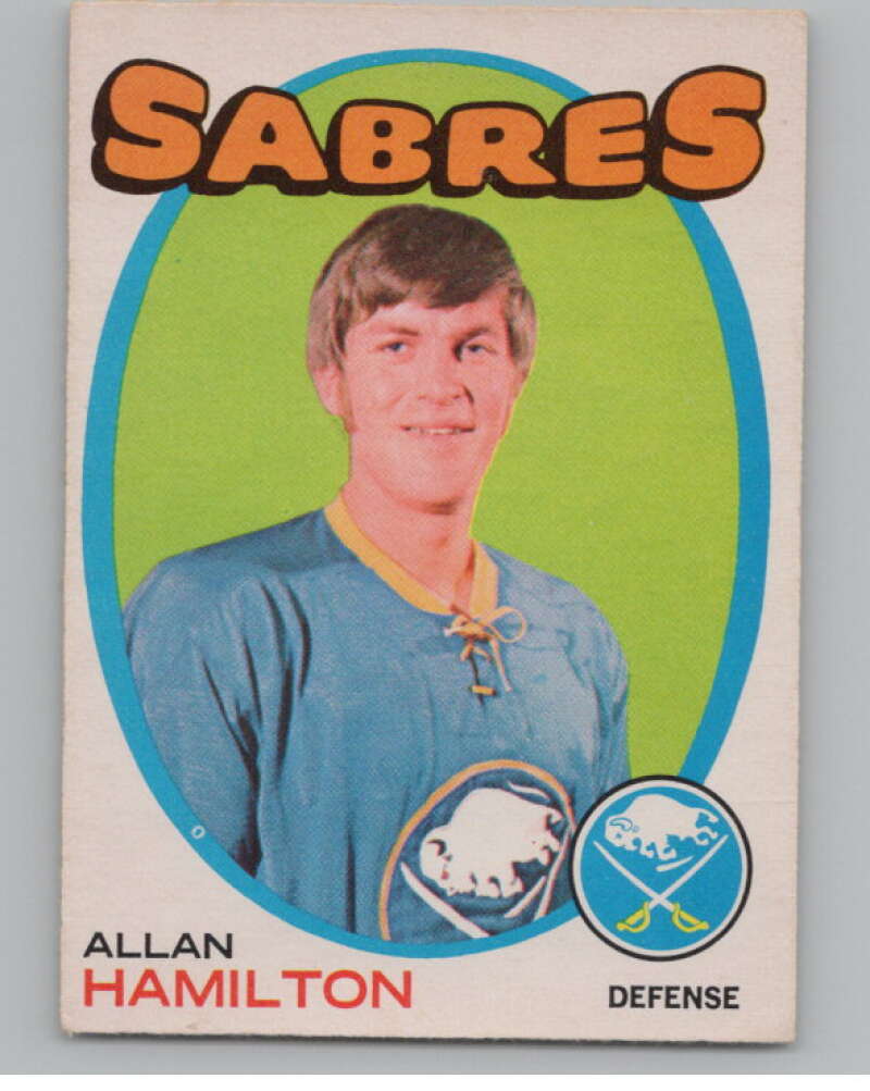1971-72 O-Pee-Chee #49 Al Hamilton Buffalo Sabres V99097 Image 1