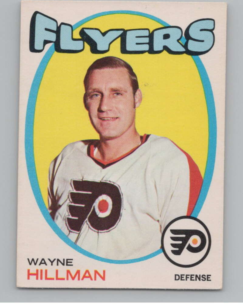1971-72 O-Pee-Chee #62 Wayne Hillman Philadelphia Flyers V99105 Image 1