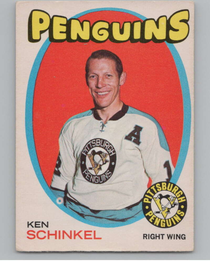 1971-72 O-Pee-Chee #64 Ken Schinkel Pittsburgh Penguins V99107 Image 1