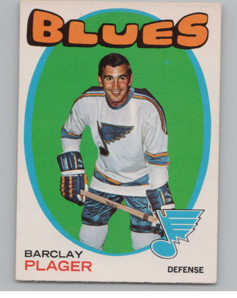 1971-72 O-Pee-Chee #66 Barclay Plager St. Louis Blues V99108 Image 1