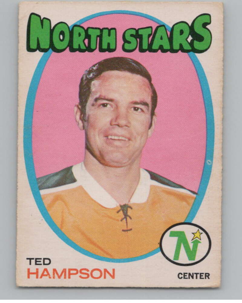 1971-72 O-Pee-Chee #101 Ted Hampson Minnesota North Stars V99131 Image 1