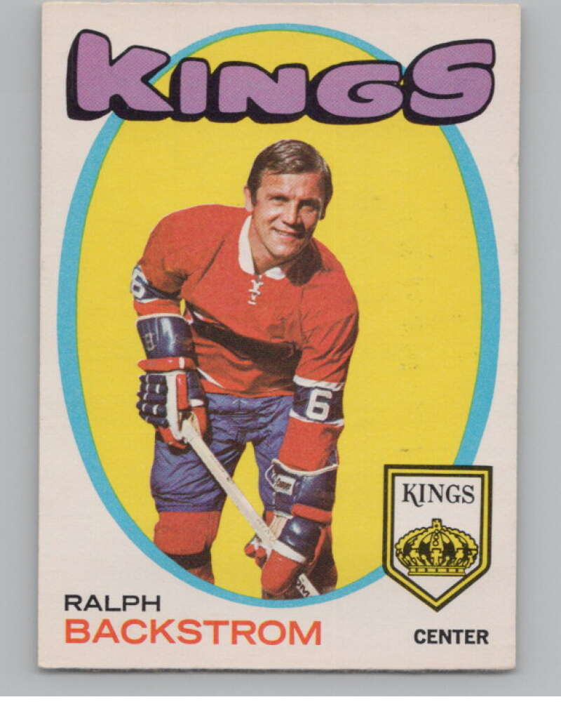 1971-72 O-Pee-Chee #108 Ralph Backstrom Los Angeles Kings V99136 Image 1