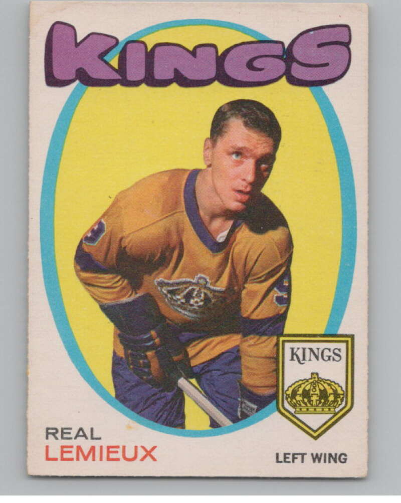 1971-72 O-Pee-Chee #154 Real Lemieux Los Angeles Kings V99160 Image 1