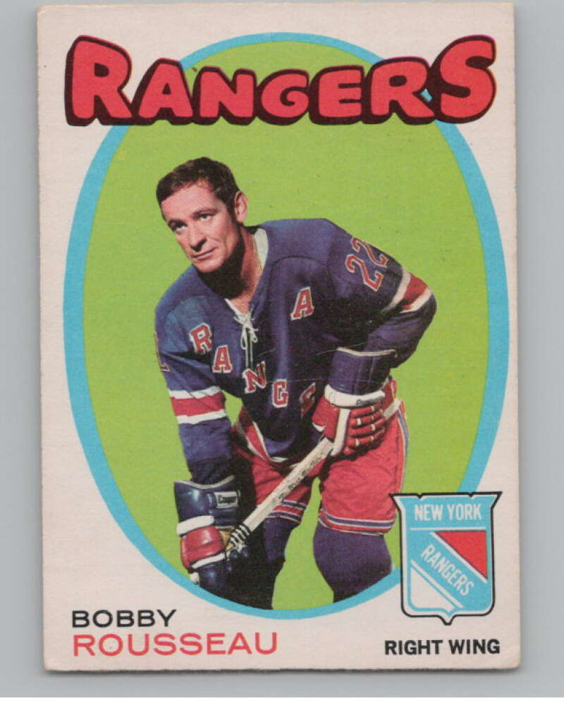 1971-72 O-Pee-Chee #218 Bobby Rousseau New York Rangers V99192 Image 1