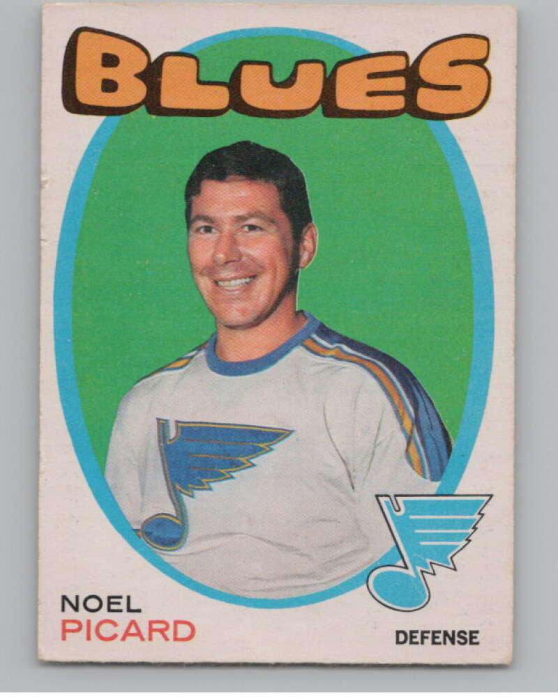 1971-72 O-Pee-Chee #224 Noel Picard St. Louis Blues V99195 Image 1
