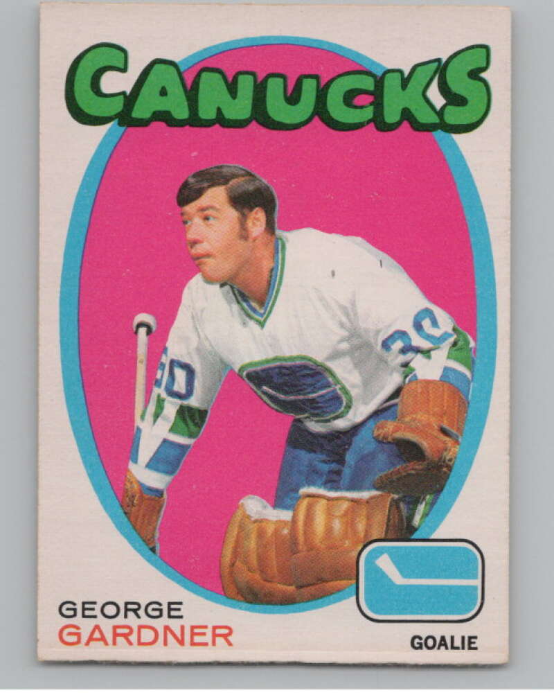 1971-72 O-Pee-Chee #235 George Gardner Vancouver Canucks V99204 Image 1