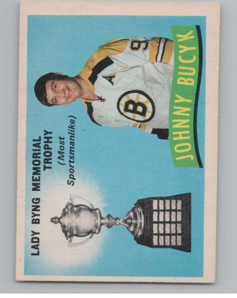 1971-72 O-Pee-Chee #249 Johnny Bucyk TR Boston Bruins V99211 Image 1