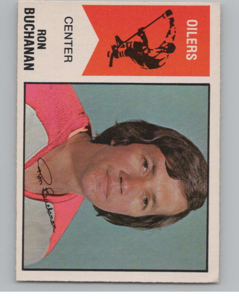 1974-75 O-Pee-Chee WHA #23 Ron Buchanan RC Rookie Oilers V99219 Image 1