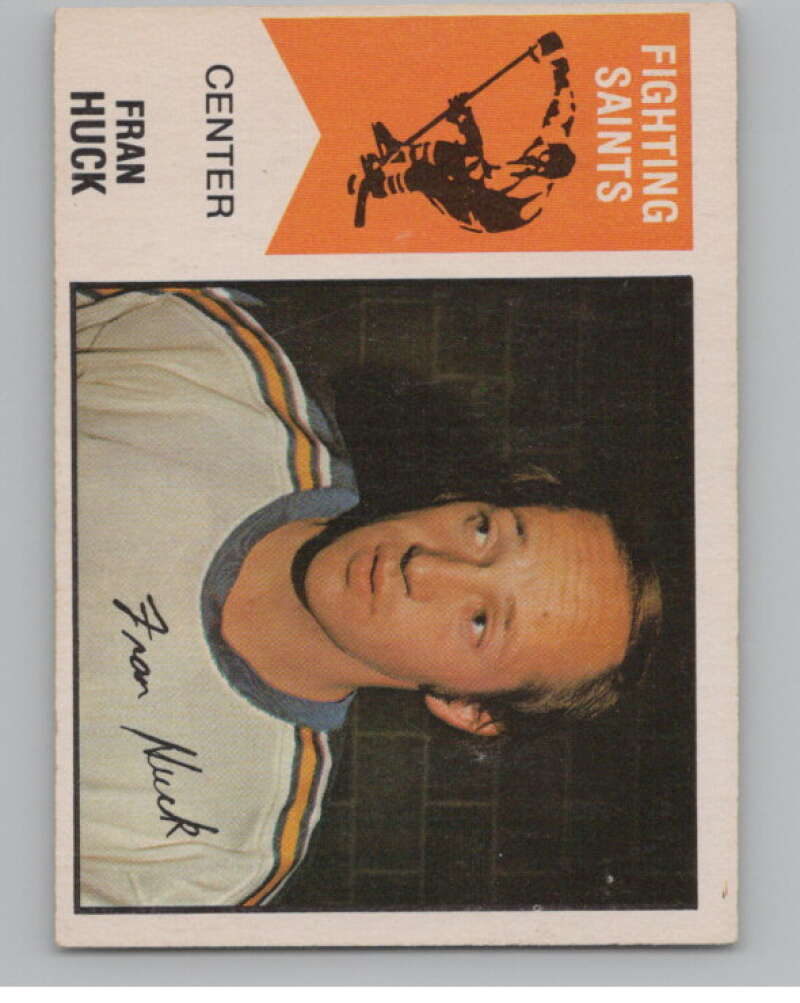 1974-75 O-Pee-Chee WHA #28 Fran Huck Minnesota Fighting Saints V99223 Image 1