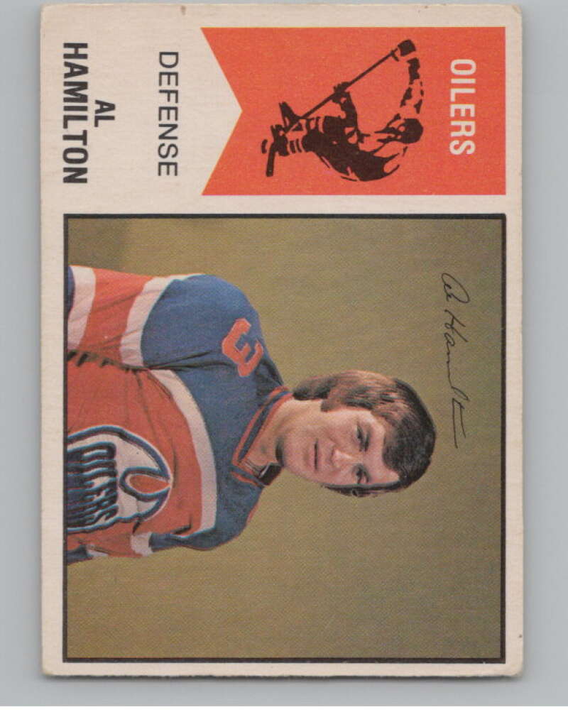 1974-75 O-Pee-Chee WHA #29 Al Hamilton Edmonton Oilers V99224 Image 1
