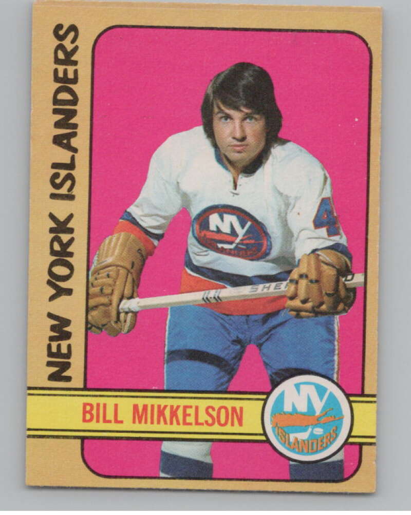 1972-73 O-Pee-Chee #79 Bill Mikkelson RC Rookie New York Islanders V99429 Image 1