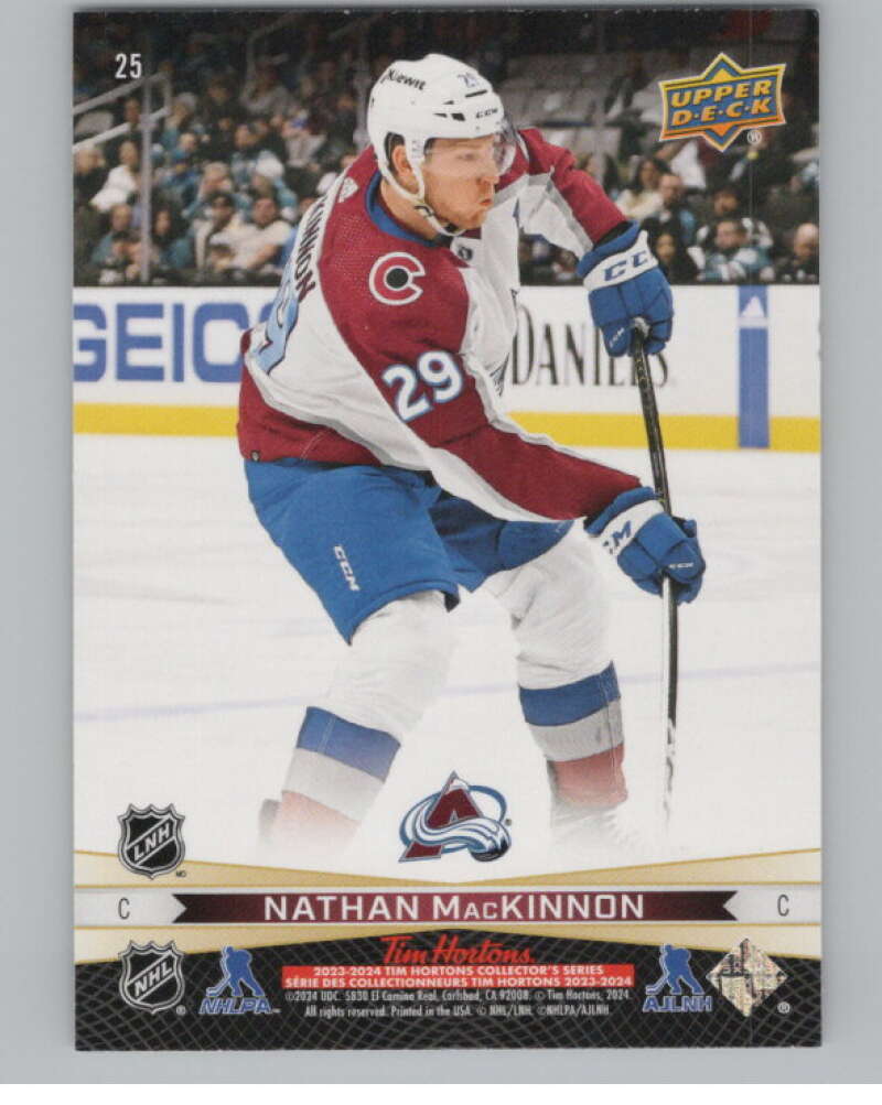 2023-24 Upper Deck Tim Hortons Greatest Duos #25 Sidney Crosby V100407 Image 2