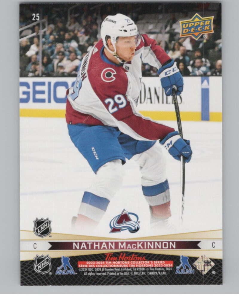 2023-24 Upper Deck Tim Hortons Greatest Duos #25 Sidney Crosby V100408 Image 2