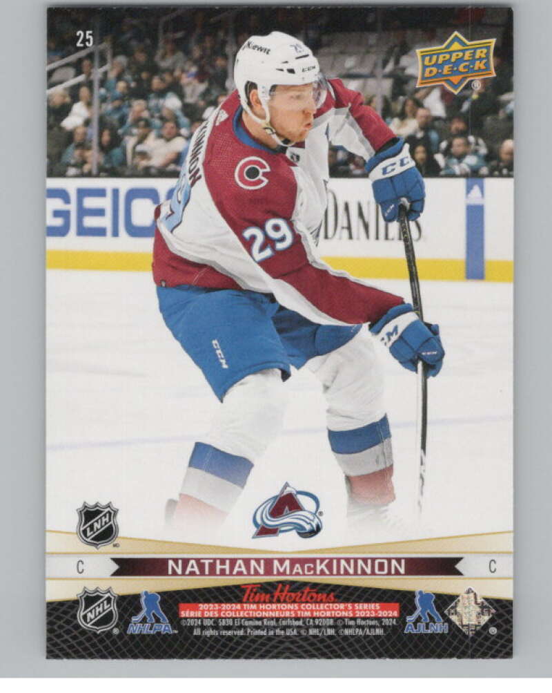2023-24 Upper Deck Tim Hortons Greatest Duos #25 Sidney Crosby V100409 Image 2