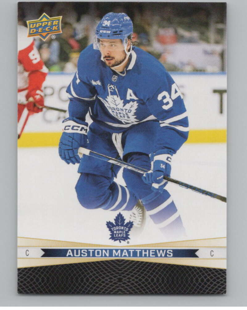 2023-24 Upper Deck Tim Hortons Greatest Duos #62 Auston Matthews V100842 Image 1
